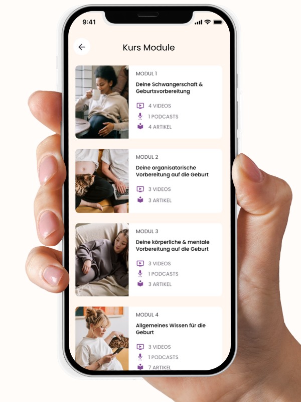geburtsvorbereitungskurs online entwickelt von hebammen